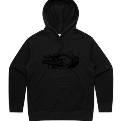 Womens Hoodie Black Logo - AS Colour Womens Premium Hood Thumbnail