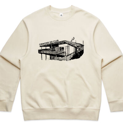 Men's President Back Black - AS Colour Mens Heavy Crew Thumbnail