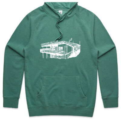 Men's President Back White - AS Colour Faded Hoodie Thumbnail