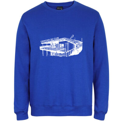 Womens Sweater White Logo - JBs Unisex Fleecy Sweater Thumbnail