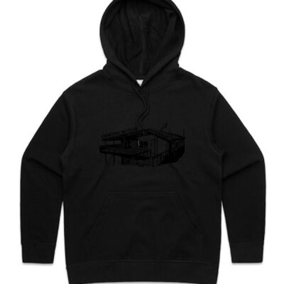Womens President Back Black - AS Colour Womens Premium Hood Thumbnail