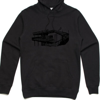 Mens Hoodie Black - AS COLOUR Adult Stencil Hoodie Thumbnail