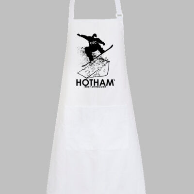 Snowboarder Black - RAMO Pocket Apron Thumbnail