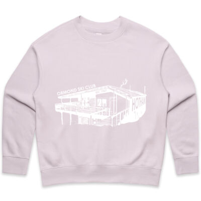 Womens President Back - White Print Thumbnail