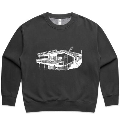 Womens President Back - White Print Thumbnail