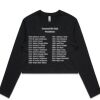 AS Colour Long Sleeve Crop Thumbnail